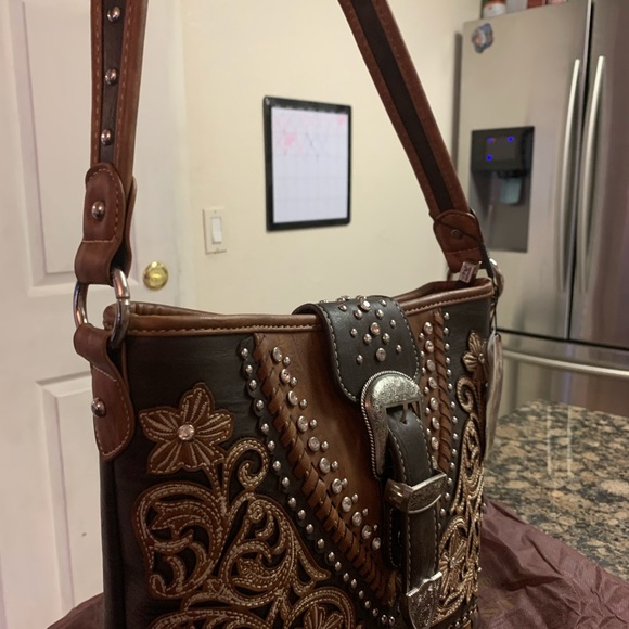 Montana west leather conceal carry purse - Picture 10 of 11